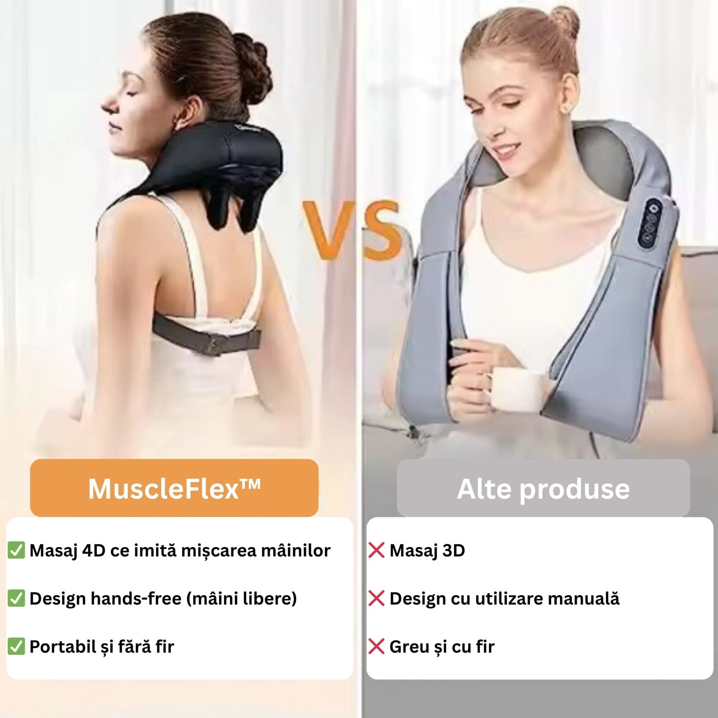 MuscleFlex™ - Eliberează-ți tensiunea din corp și relaxează-te complet!