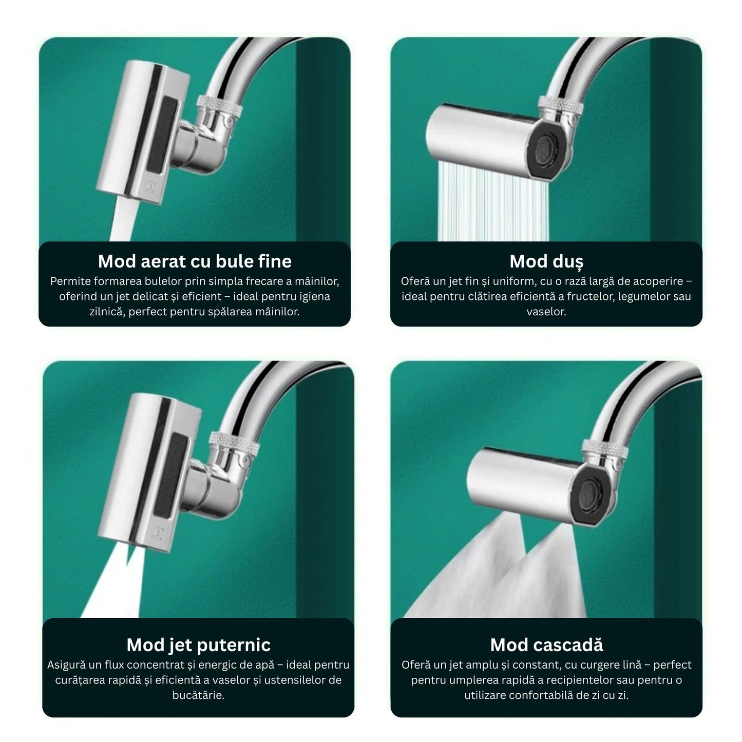 SprayFlex™ - Adaptor PREMIUM pentru bucătăria și baia ta!