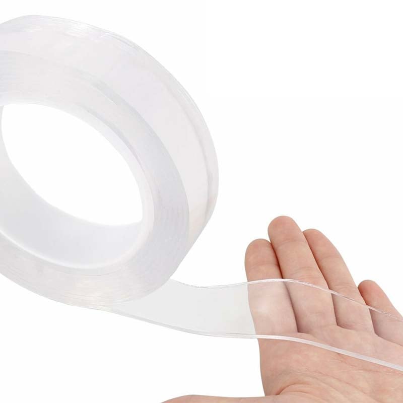 Bandă silicon dublu-adezivă 1+1 - UltraGrip - uită de găurile în suprafețe și lipește orice vrei tu!