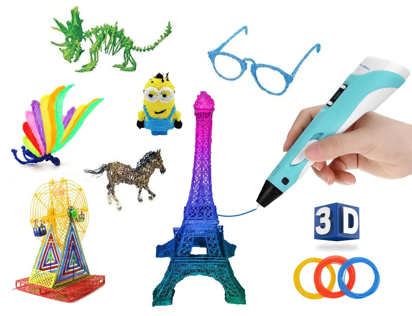 Stiloul 3D Magic - Contribuie la dezvoltarea imaginației copilului tău!