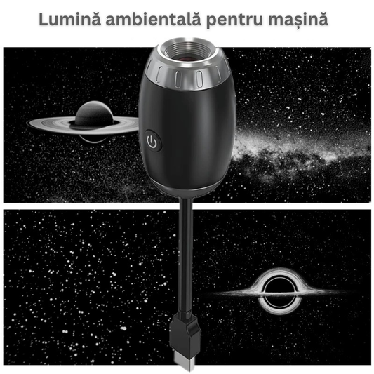 Galaxy Car Full Stars – Proiector Auto cu Cer Înstelat, Alimentare USB