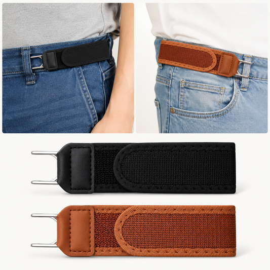 Curea Elastică FlexiWaist™ – Fixare discretă și confort fără presiune - 1+1 GRATUIT!