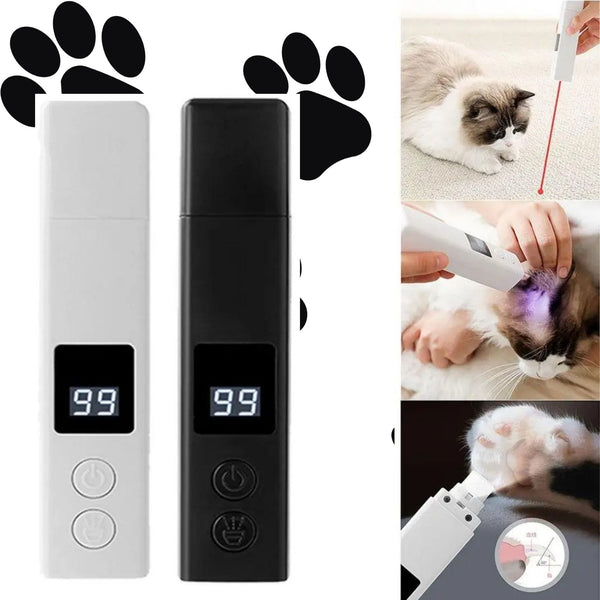 Pilă electrică pentru pisici și câini - Încărcare USB + Lanternă!