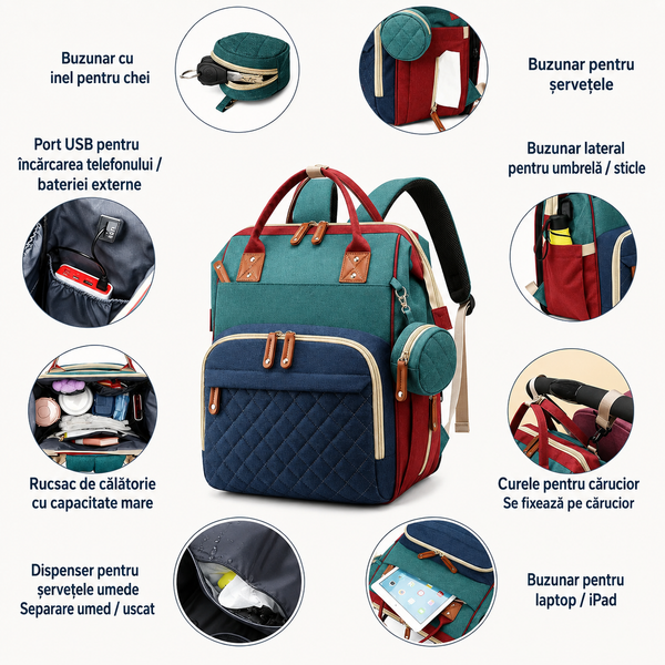 Rucsac Scut Tatăl Modern