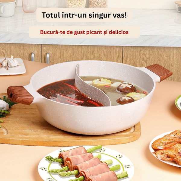 Oală dublă pentru supe