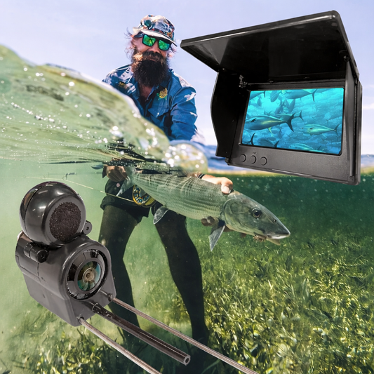 Camera Subacvatică HD pentru pescuit + Night Vision + Cablu 30M!