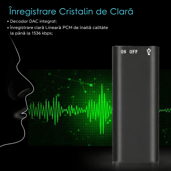 Mini Reportofon Inteligent NanoVoice
