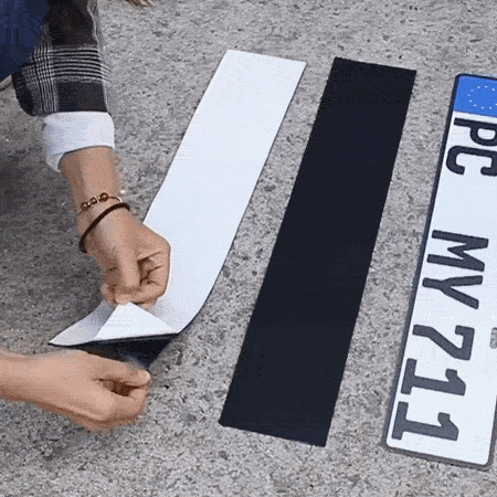 Suport Auto Plăcuță Invisibil