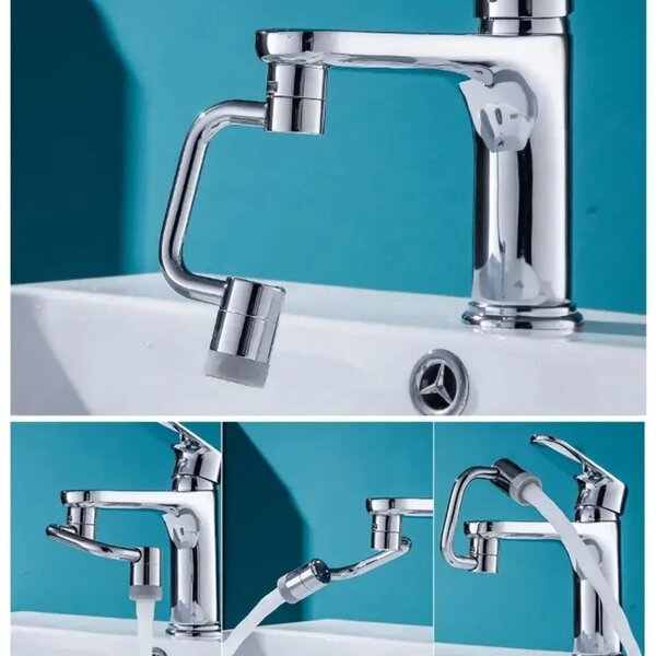 Adaptor multifuncțional robinet - Perfect pentru orice robinet din casa ta!