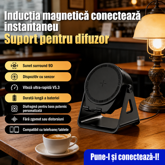 Boxă Magnetică pe bază de Inducție - Amplifică sonorul instant!