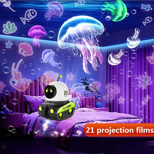 RoboPro - Proiector cu 21 de modele incluse pentru copilul tău!
