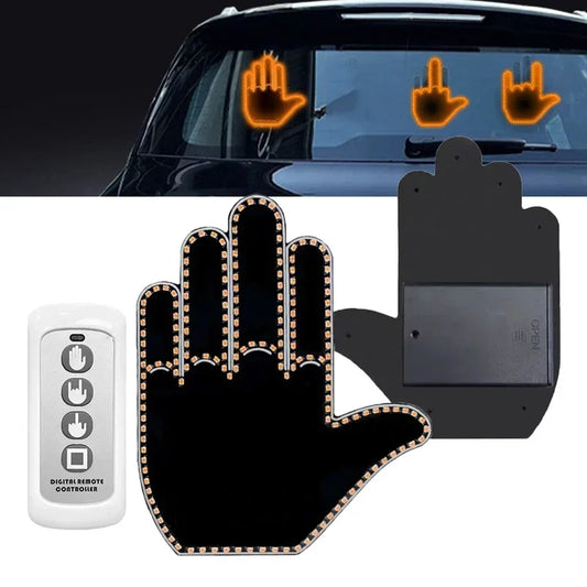 Lumini LED cu Mesaje Haioase pentru Mașină –  Controlate prin Telecomandă