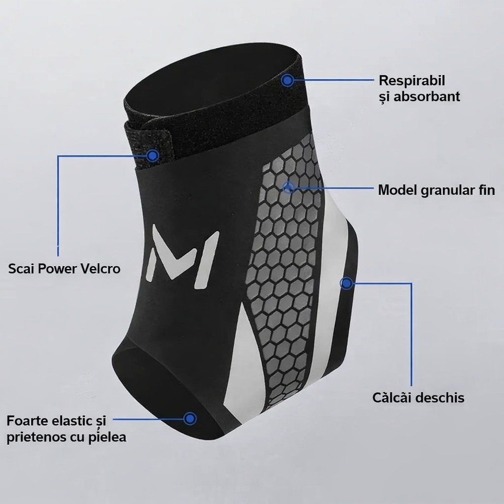 Glezniera, detalii: scai, material respirabil, călcâi deschis